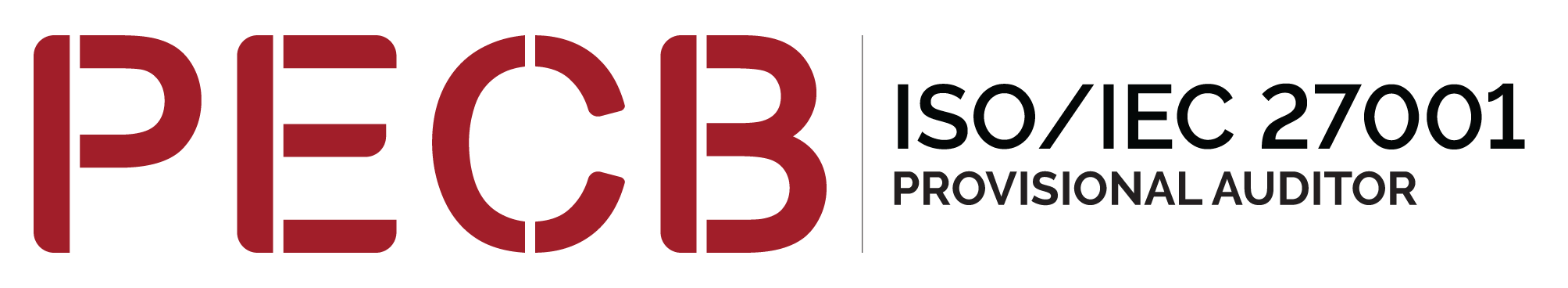 PECB Logo ISO 27001 Provisional Auditor